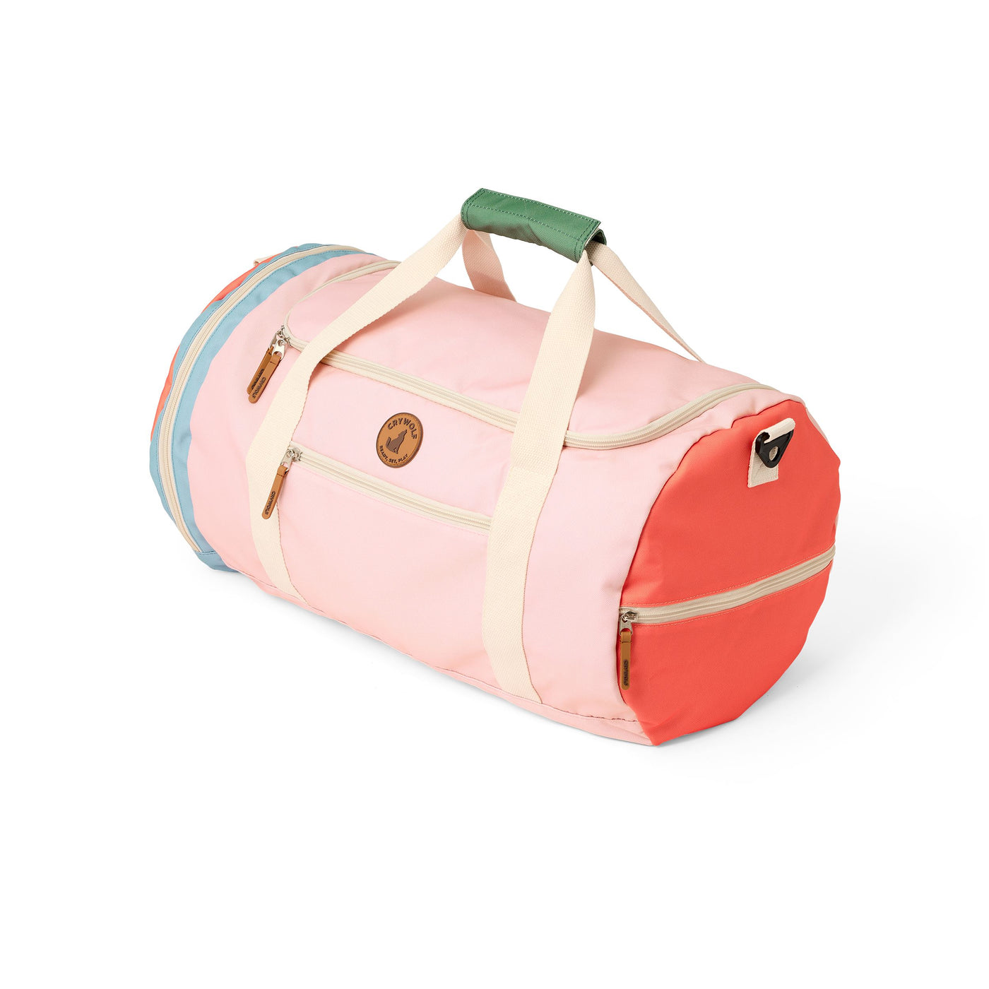 Crywolf Packable Duffel Bag - Sunset Colour Block Duffle Bags Crywolf 