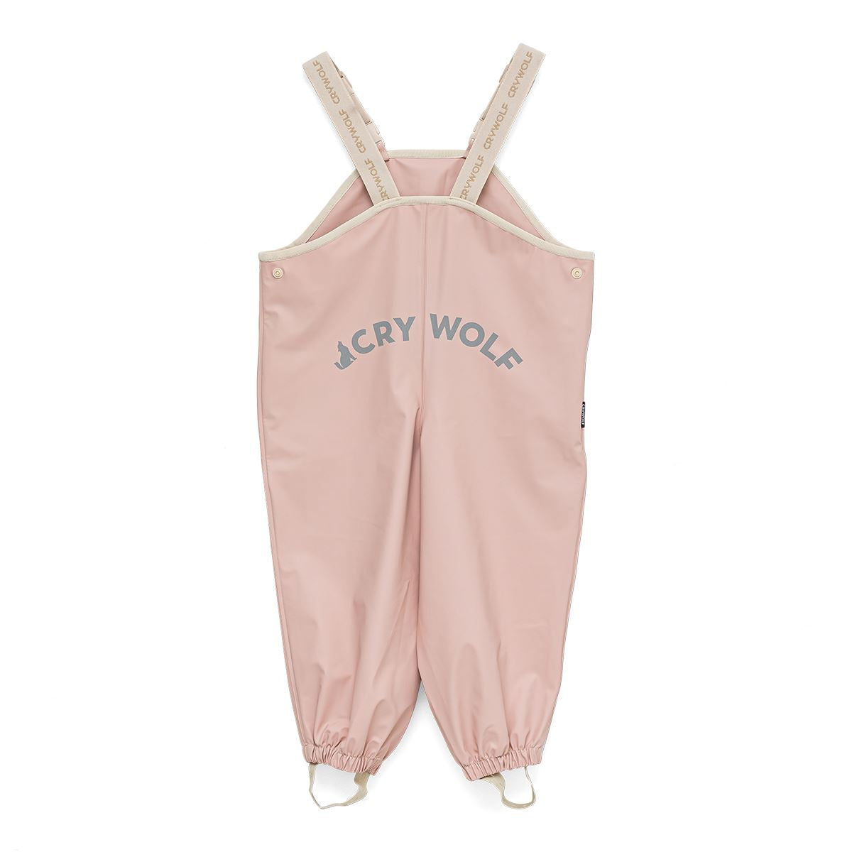 Crywolf Rain Overalls - Dusty Pink Rain Suit Crywolf 