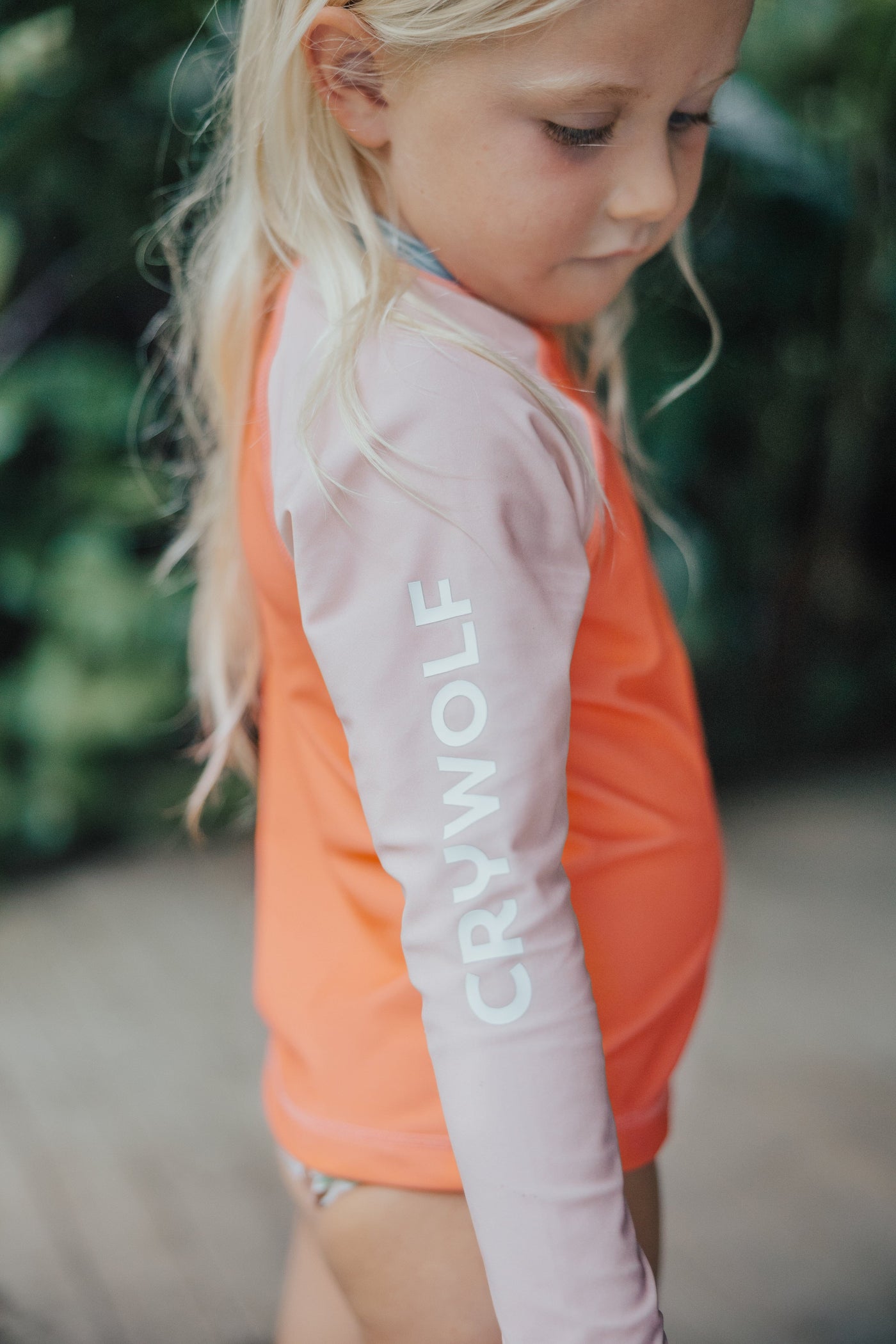 Crywolf Rash Vest - Sunset Colour Block Rashie Crywolf 