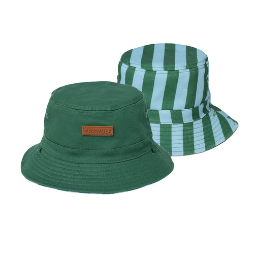 Crywolf - Reversible Bucket Hat | Deck Stripe