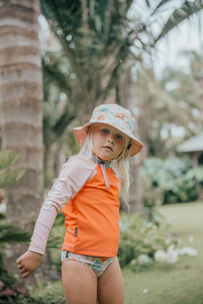 Crywolf Reversible Bucket Hat - Flower Market Hats Crywolf 