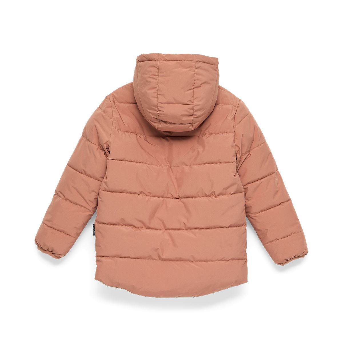 Crywolf Reversible Eco Puffer - Terracotta Wolf Jacket Crywolf 