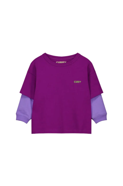 Cubby - Dusty Layered Top | Acai - PRE ORDER