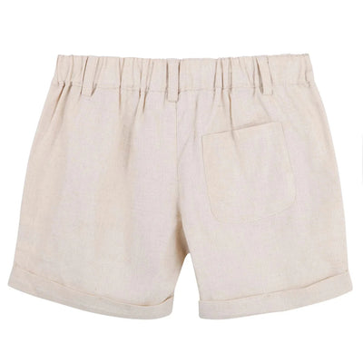 Designer Kidz - Finley Linen Shorts | Sand Shorts Designer Kidz 