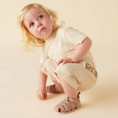 Designer Kidz - Finley Linen Shorts | Sand Shorts Designer Kidz 