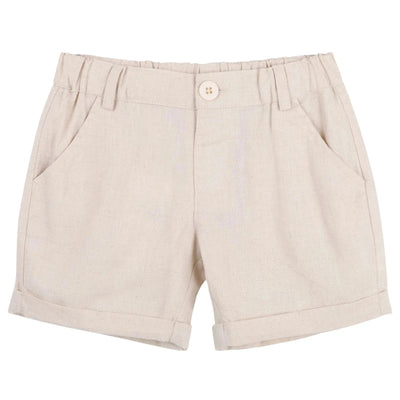 Designer Kidz - Finley Linen Shorts | Sand Shorts Designer Kidz 