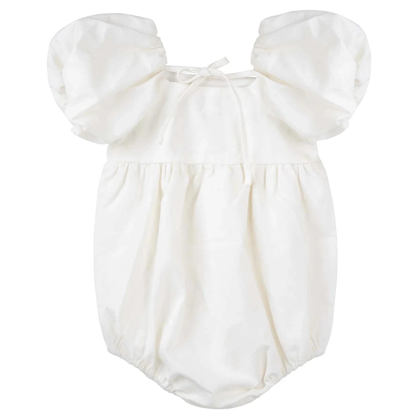Designer Kidz - Grace Tie Back Romper | Ecru Romper Designer Kidz 
