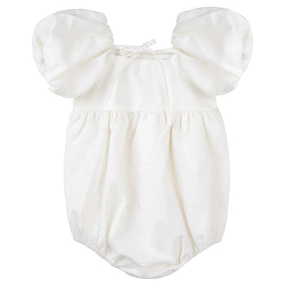 Designer Kidz - Grace Tie Back Romper | Ecru Romper Designer Kidz 
