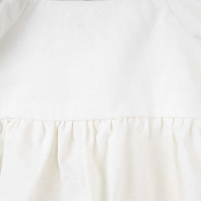 Designer Kidz - Grace Tie Back Romper | Ecru Romper Designer Kidz 