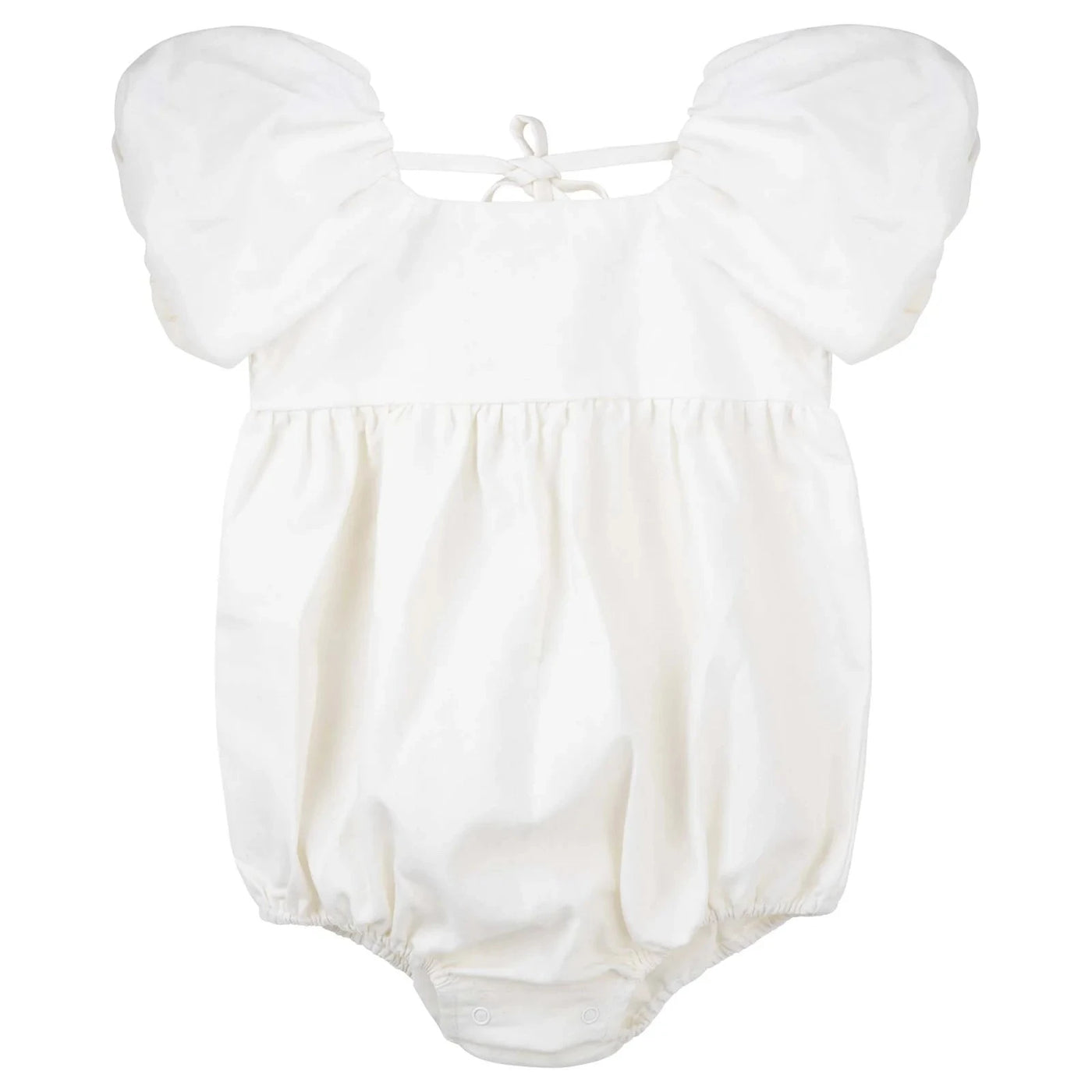 Designer Kidz - Grace Tie Back Romper | Ecru Romper Designer Kidz 