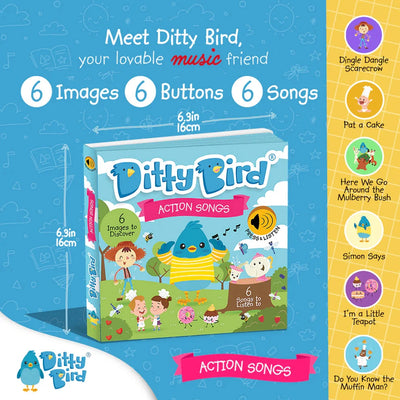 Ditty Bird - Action Songs Books Ditty Bird 