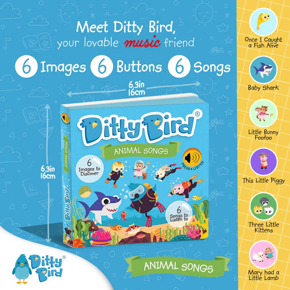 Ditty Bird - Animal Songs Books Ditty Bird 