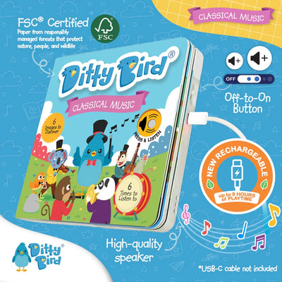 Ditty Bird - Classical Music Books Ditty Bird 