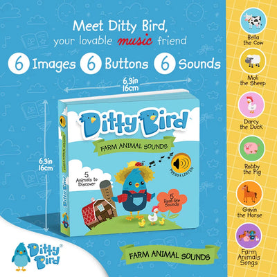 Ditty Bird - Farm Animals Books Ditty Bird 