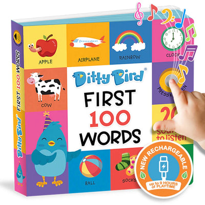 Ditty Bird - First 100 Words Books Ditty Bird 