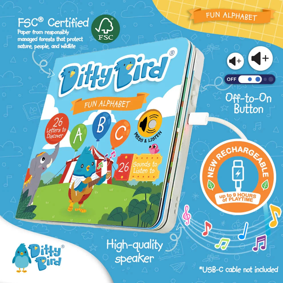 Ditty Bird - Fun Alphabet Books Ditty Bird 