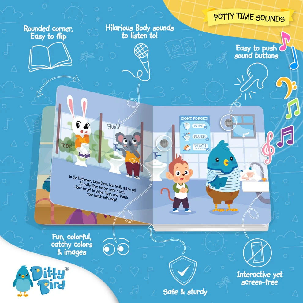 Ditty Bird - Funny Body Sounds Books Ditty Bird 