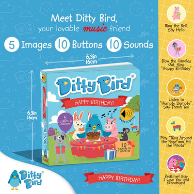 Ditty Bird - Happy Birthday Books Ditty Bird 