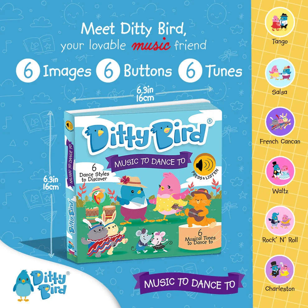 Ditty Bird - Music To Dance To Books Ditty Bird 