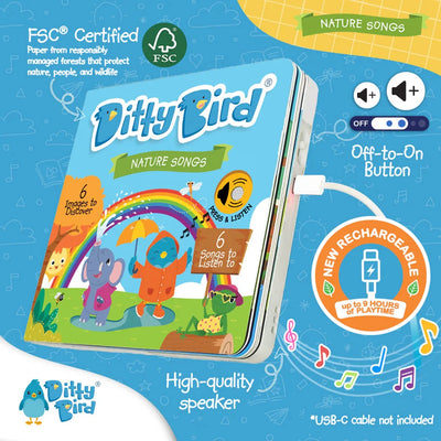 Ditty Bird - Nature Songs Books Ditty Bird 
