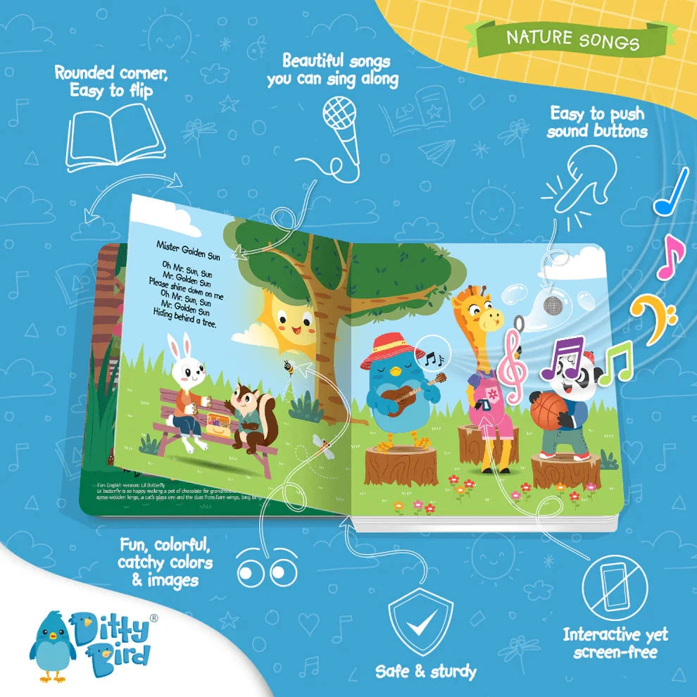 Ditty Bird - Nature Songs Books Ditty Bird 