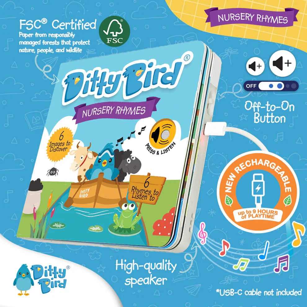 Ditty Bird - Nursery Rhymes Books Ditty Bird 