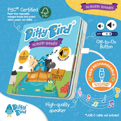 Ditty Bird - Nursery Rhymes Books Ditty Bird 