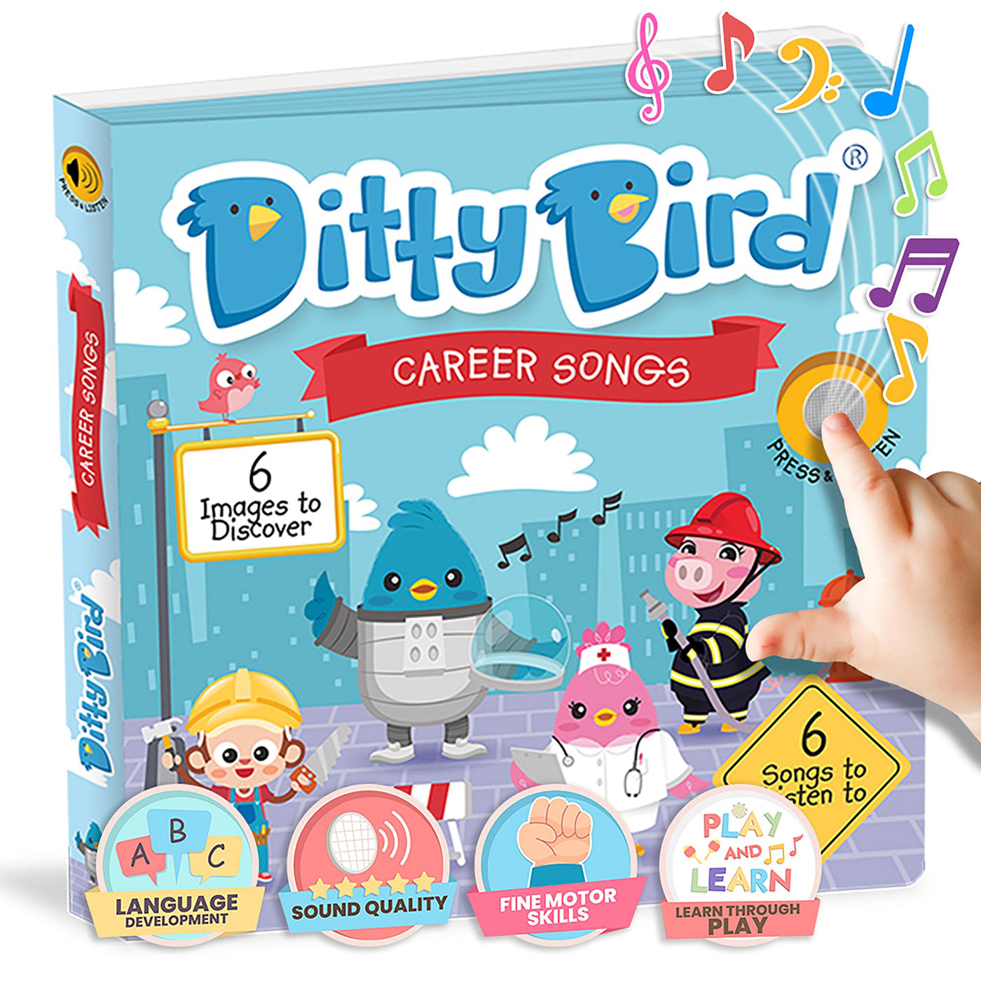 Ditty Bird - When I Grow Up Songs Books Ditty Bird 