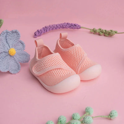 Duckies - Velcro | Pink First Walker Duckies 