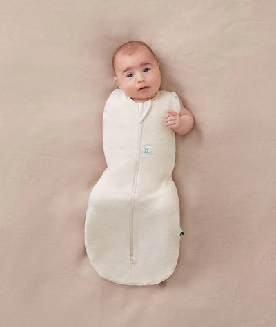 Ergo Pouch - Cocoon Swaddle Bag 0.2 TOG - Oatmeal Marle Swaddles Ergo Pouch 