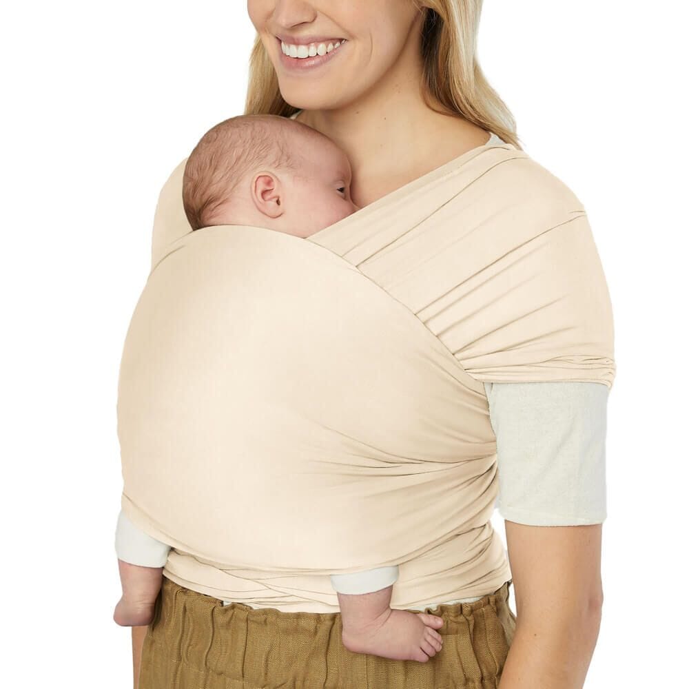 Ergobaby - Aura Wrap Sustainable Knit - Cream Baby Carrier Ergobaby 