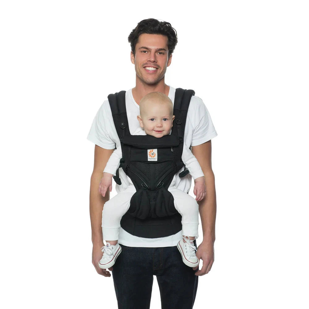 Ergobaby - Omni 360 Cool Air Mesh Baby Carrier - Onyx Black Baby Carrier Ergobaby 