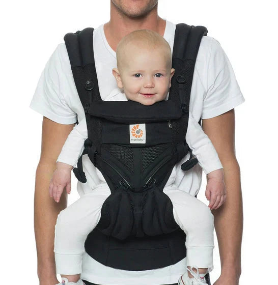 Ergobaby - Omni 360 Cool Air Mesh Baby Carrier - Onyx Black Baby Carrier Ergobaby 