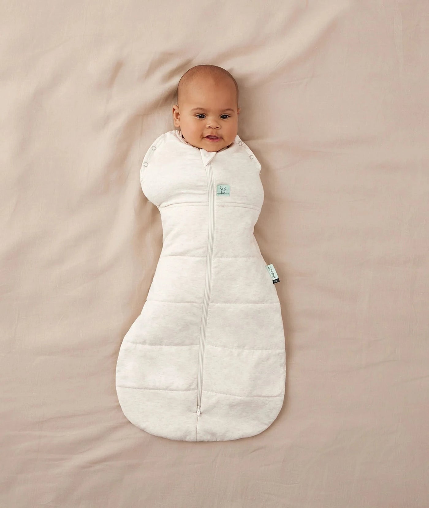 ErgoPouch - Cocoon Swaddle Bag 2.5 TOG | Oatmeal Marle Swaddles ErgoPouch 