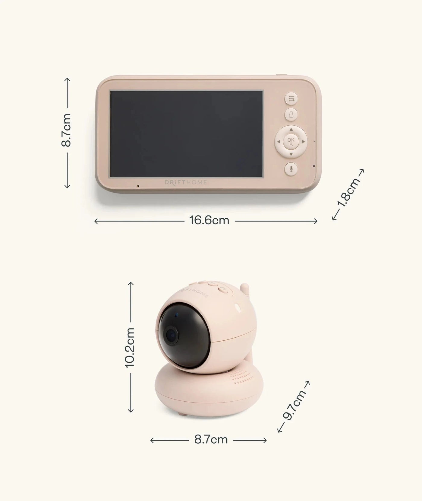ErgoPouch - Drift Home Baby Monitor and Smart TOG Guide Baby Monitor ErgoPouch 