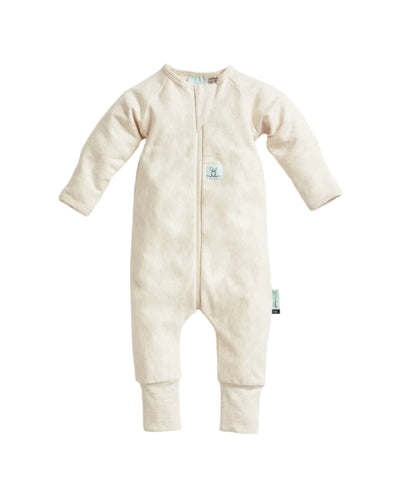 ErgoPouch - Long Sleeve Layer 0.2 | Oatmeal Marle Onesie ErgoPouch 