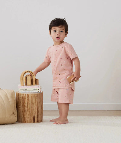 ErgoPouch - Short Sleeve Pyjamas 0.2 TOG | Daisies Short Sleeve Pyjamas ErgoPouch 