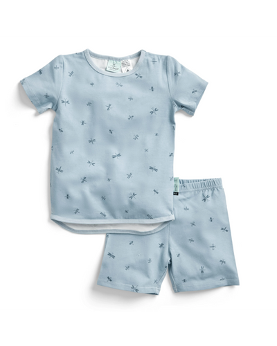 ErgoPouch - Short Sleeve Pyjamas 0.2 TOG | Dragonflies Short Sleeve Pyjamas ErgoPouch 