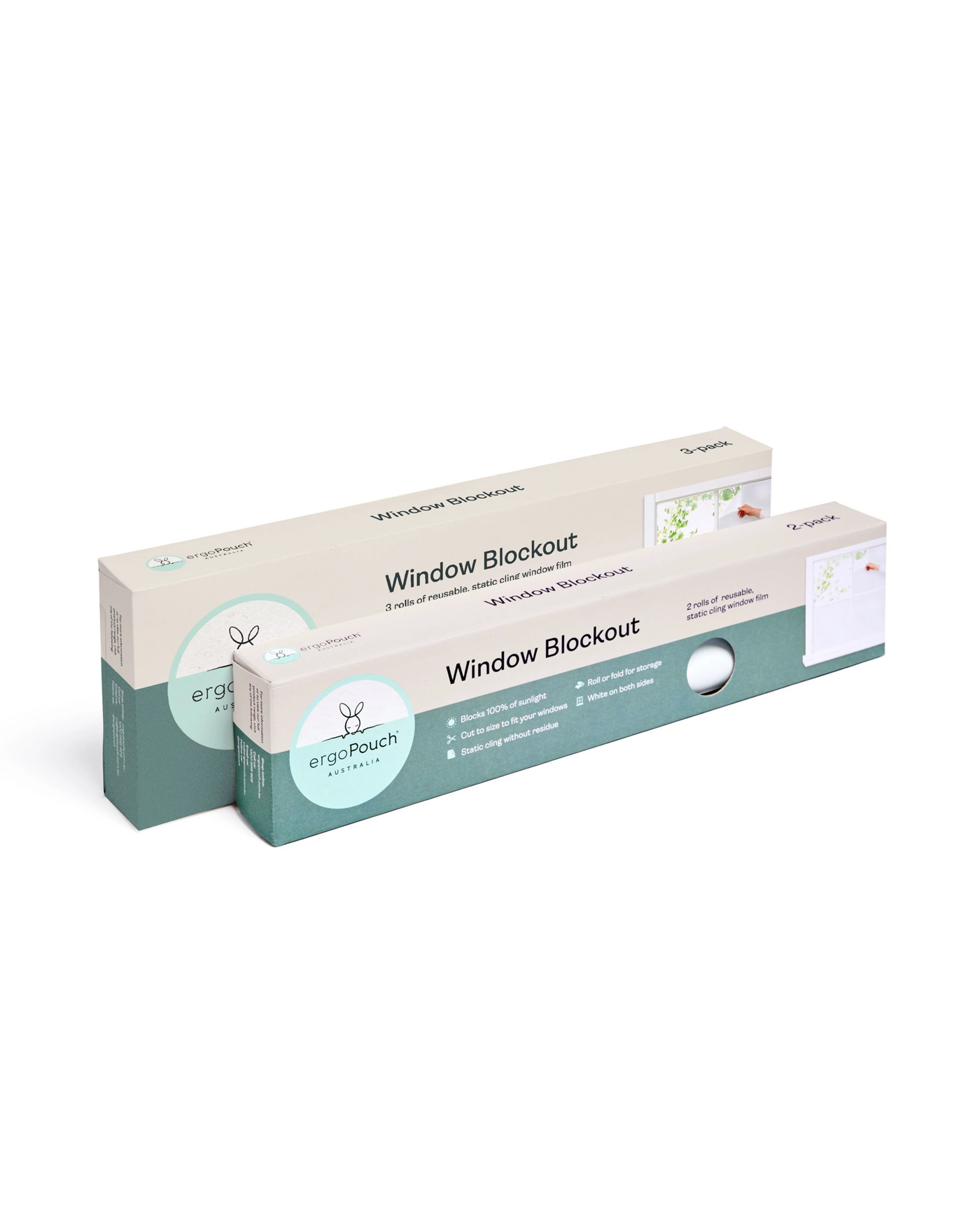 ErgoPouch - Window Blockout 2PK | White Window Blockout ErgoPouch 