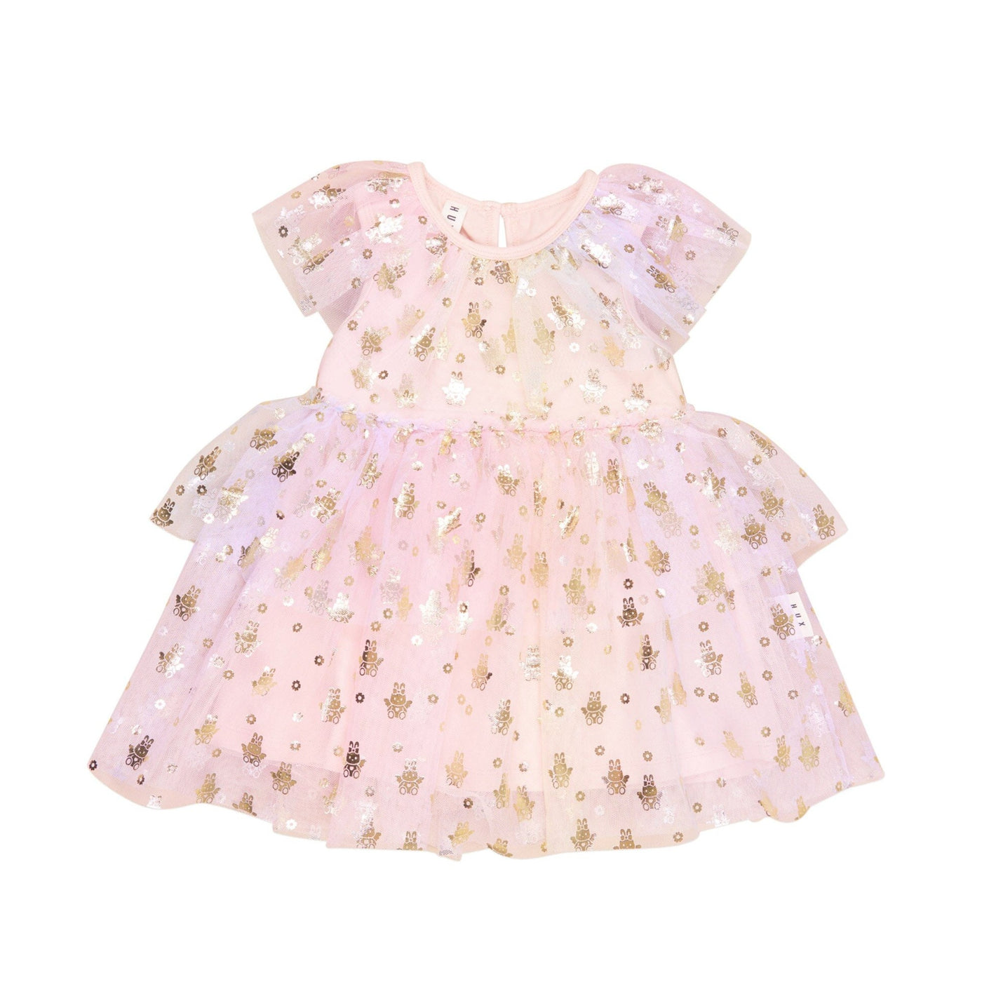 Fairy Bunny Tiered Party Dress HB1044W24 Tutu Dress Cherrie Baby Boutique 