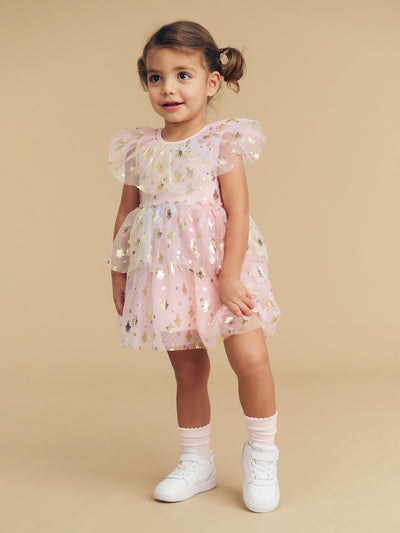 Fairy Bunny Tiered Party Dress HB1044W24 Tutu Dress Cherrie Baby Boutique 