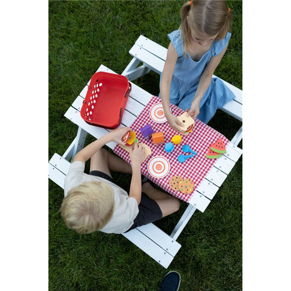 Fat Brain Toys - Pretendables Picnic Basket Set Toy Fat Brain Toys 