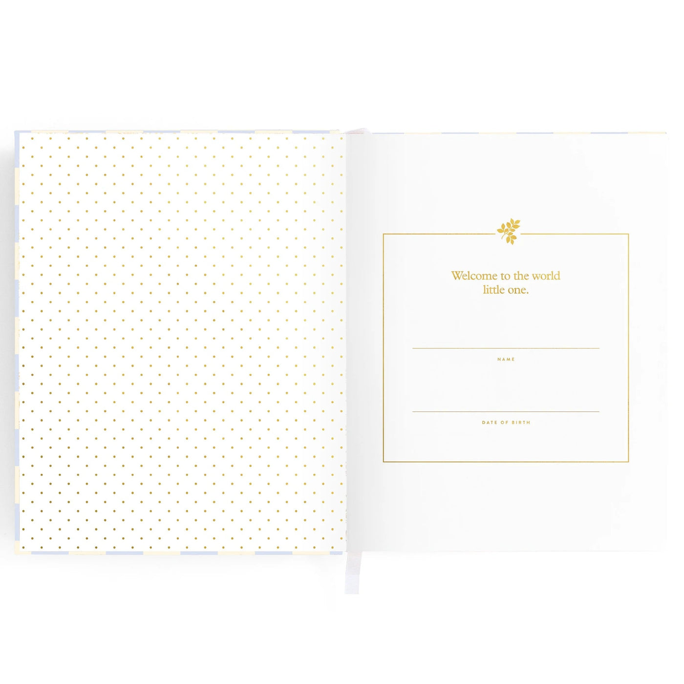 Fox & Fallow Baby Book - Blue Check Journal Fox & Fallow 