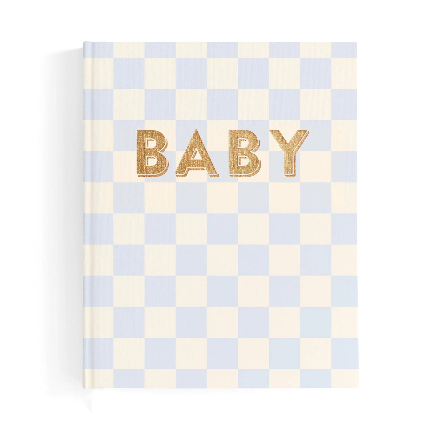 Fox & Fallow Baby Book - Blue Check Journal Fox & Fallow 