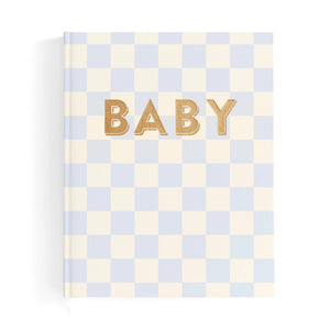 Fox & Fallow - Baby Book | Blue Check