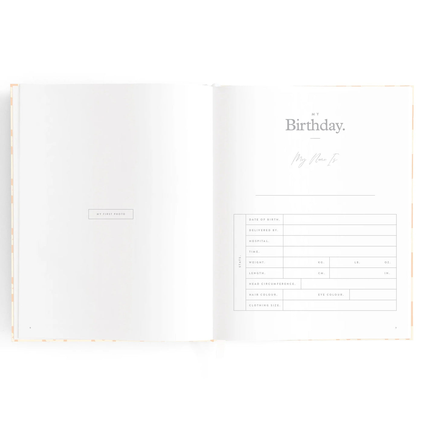 Fox & Fallow Baby Book - Daisy Grid Journal Fox & Fallow 