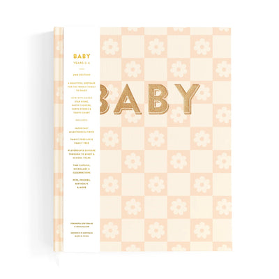 Fox & Fallow Baby Book - Daisy Grid Journal Fox & Fallow 
