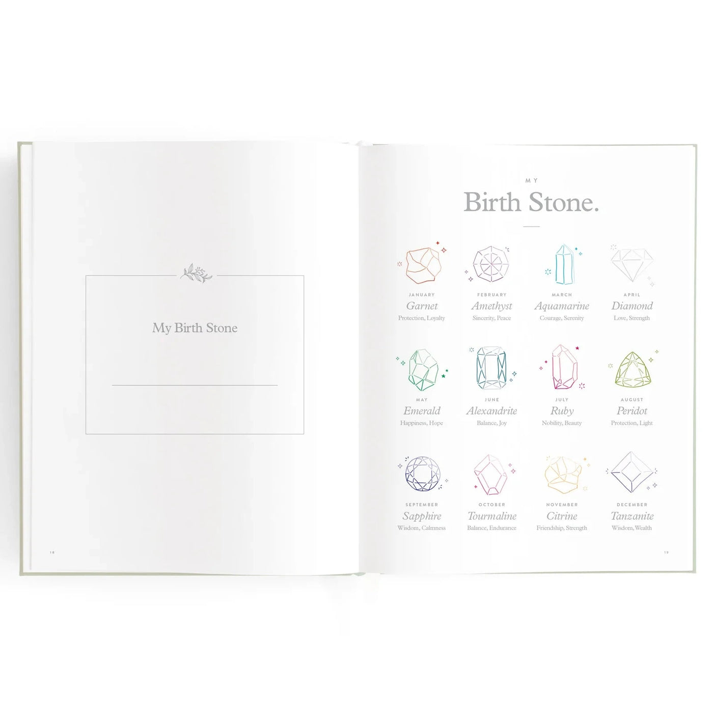 Fox & Fallow - Baby Book | Forest Friends Peony
