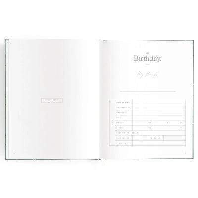 Fox & Fallow Baby Book - Pine Journal Fox & Fallow 