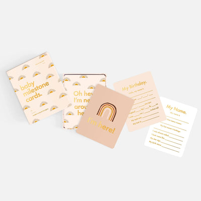 Fox & Fallow - Baby Milestone Cards | Boho Milestones Fox & Fallow 